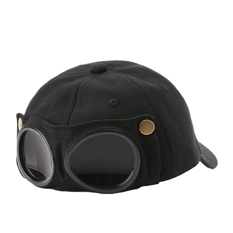 🕶️ Tøff Aviator Baseball-Caps med Brilleholder — Unik Retro Stil & Praktisk Komfort 🧢