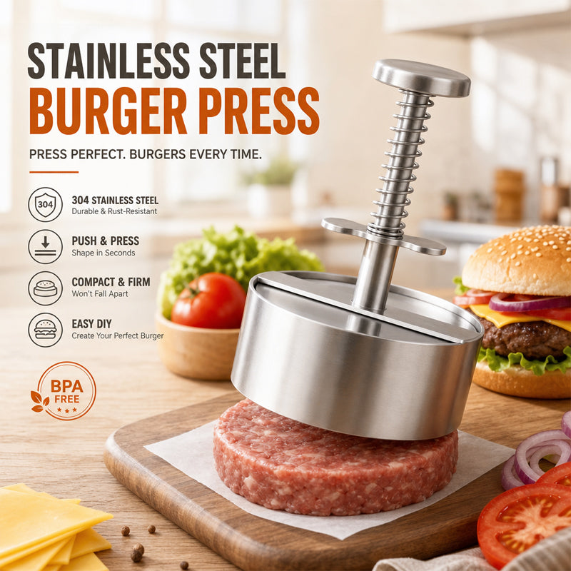 🍔 Lag Perfekte, Saftige Burgere Hver Gang – Slik Som På Restaurant!