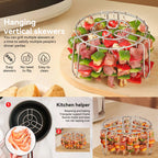 Perfekte Grillspyd Helt Uten Å Snu – Din Airfryer Gjør Jobben! 🍢