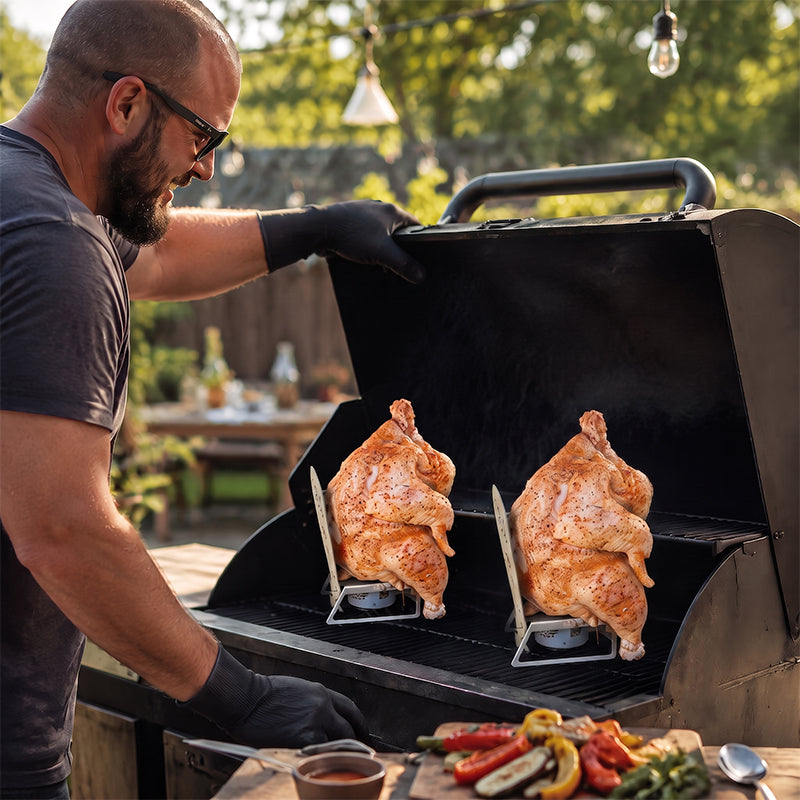 🍗 Slutt på tørr kylling! Hemmeligheten bak perfekt sprøtt og saftig grillkylling hver gang. 🍻