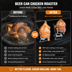 🍗 Slutt på tørr kylling! Hemmeligheten bak perfekt sprøtt og saftig grillkylling hver gang. 🍻