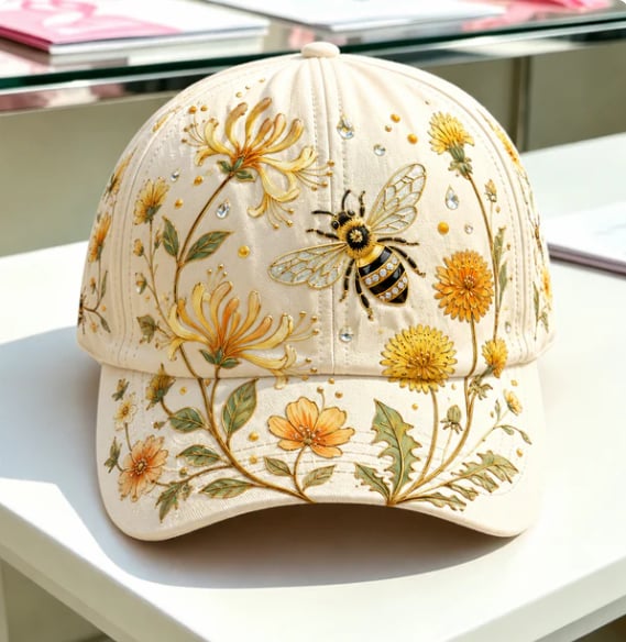🌸 The Garden Morning" Premium Caps — Ren Hverdagsidyll og Kompromissløs Komfort ✨