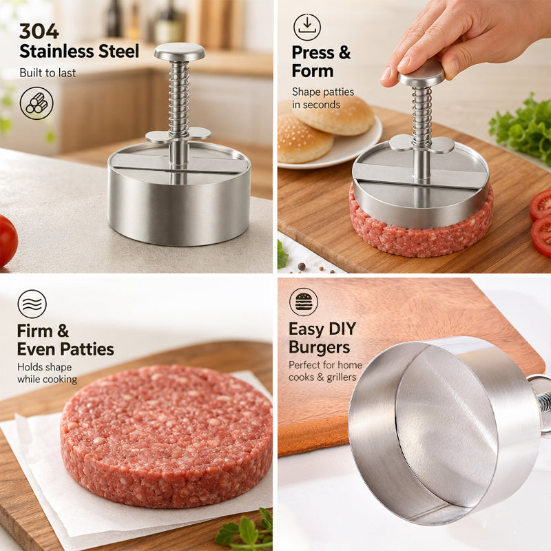 🍔 Lag Perfekte, Saftige Burgere Hver Gang – Slik Som På Restaurant!