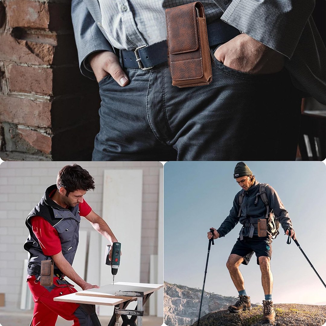 🛡️ Aldri mer knust skjerm! Taktisk mobilhylster for belte til arbeid & friluftsliv ✨