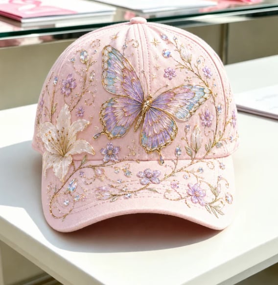 🌸 The Garden Morning" Premium Caps — Ren Hverdagsidyll og Kompromissløs Komfort ✨